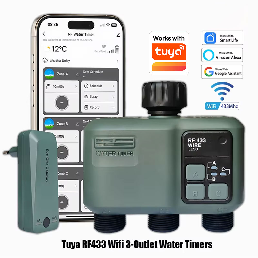 Smart Garden Watering Can - Pengatur Waktu Penyiraman Taman Pintar Tuya
