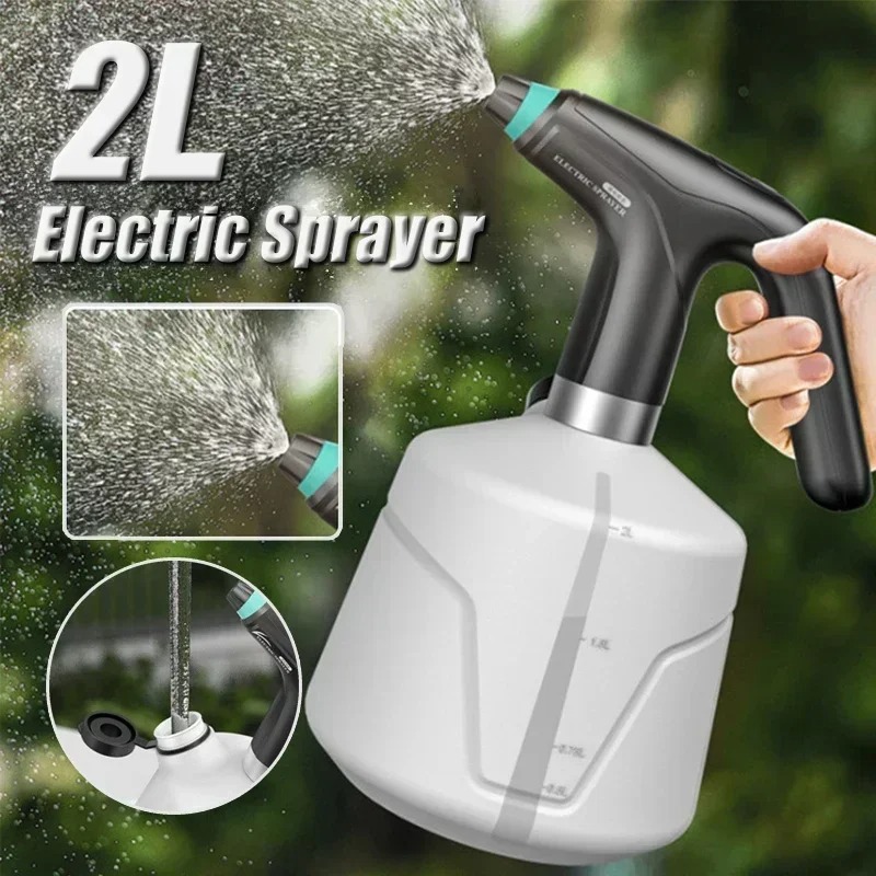 Smart Garden Watering Can - Penyemprot Air Listrik Pintar 2L untuk