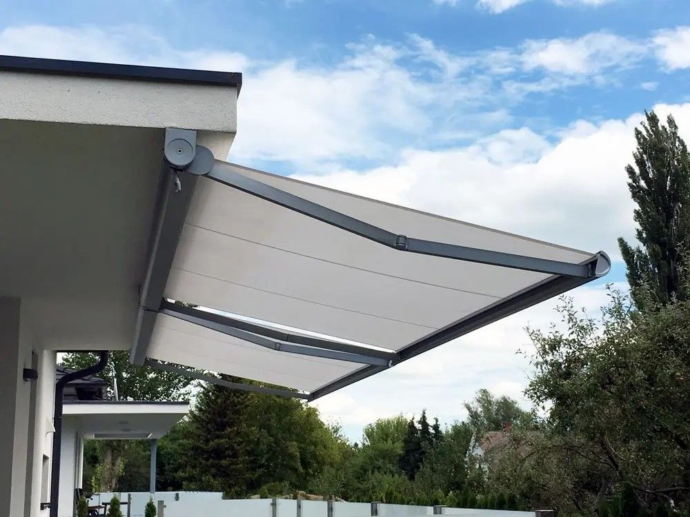 Smart Garden Umbrella - Tenda Luar Ruangan Disesuaikan Lipat Listrik