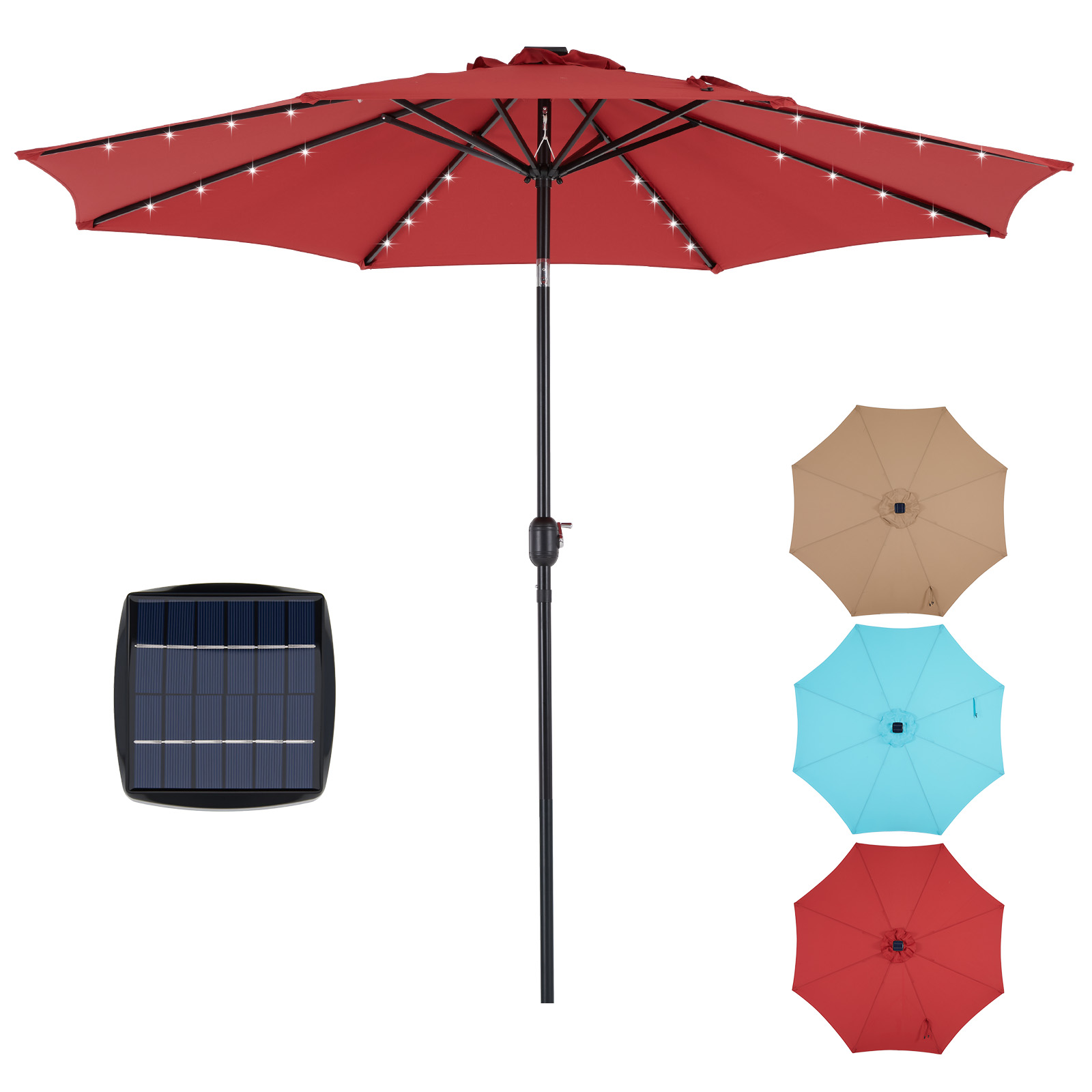 Smart Garden Umbrella - JHK Payung Teras Surya 10 Kaki