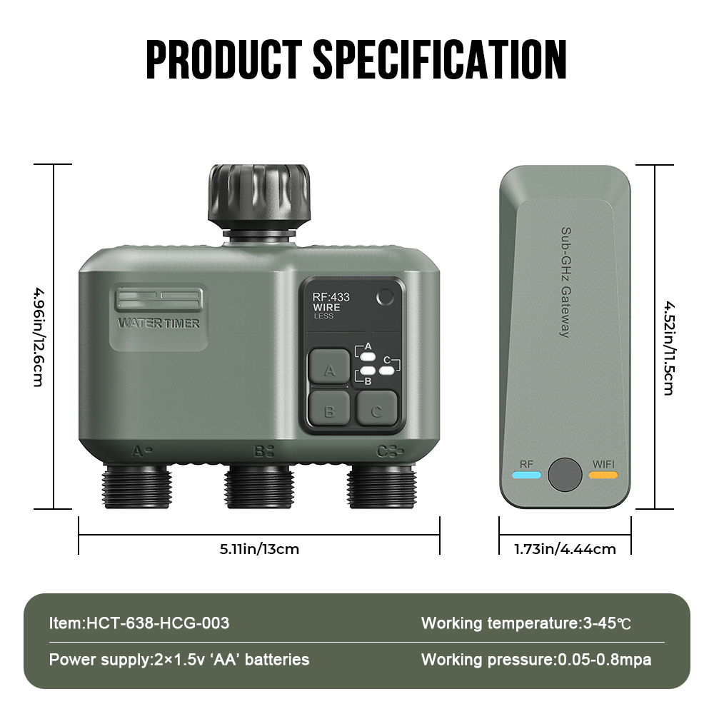 Pengatur Waktu Penyiraman Tama - Smart Garden Watering Can ulasan dan harga