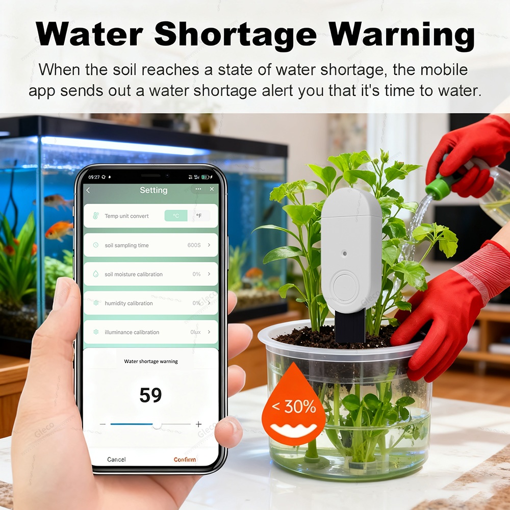 Zigbee Penguji Tanah Sensor Ke - Smart Zigbee Garden Light ulasan dan harga