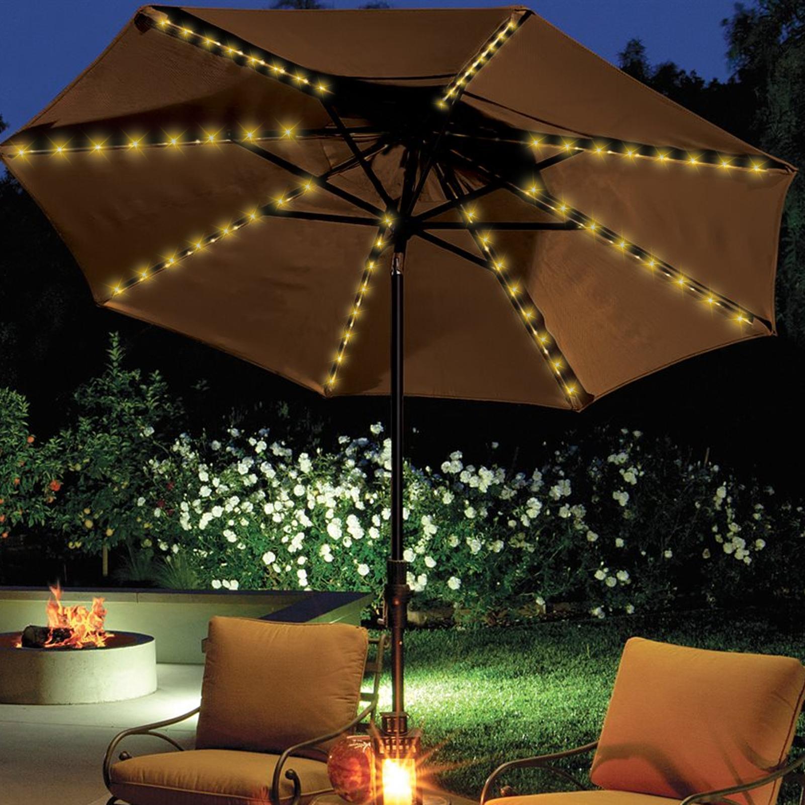 Lampu Payung LED Taman dengan  - Smart Garden Umbrella ulasan dan harga