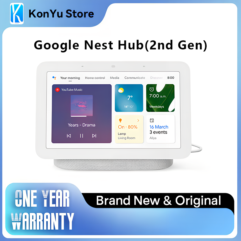Pengontrol Rumah Pintar Google - Google Speaker Nest Hub ulasan dan harga