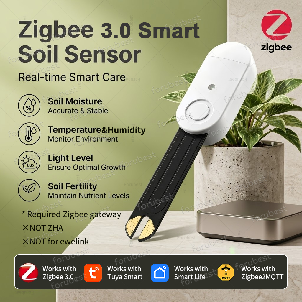 Sensor Kelembapan Tanah ZigBee - Smart Zigbee Garden Light ulasan dan harga