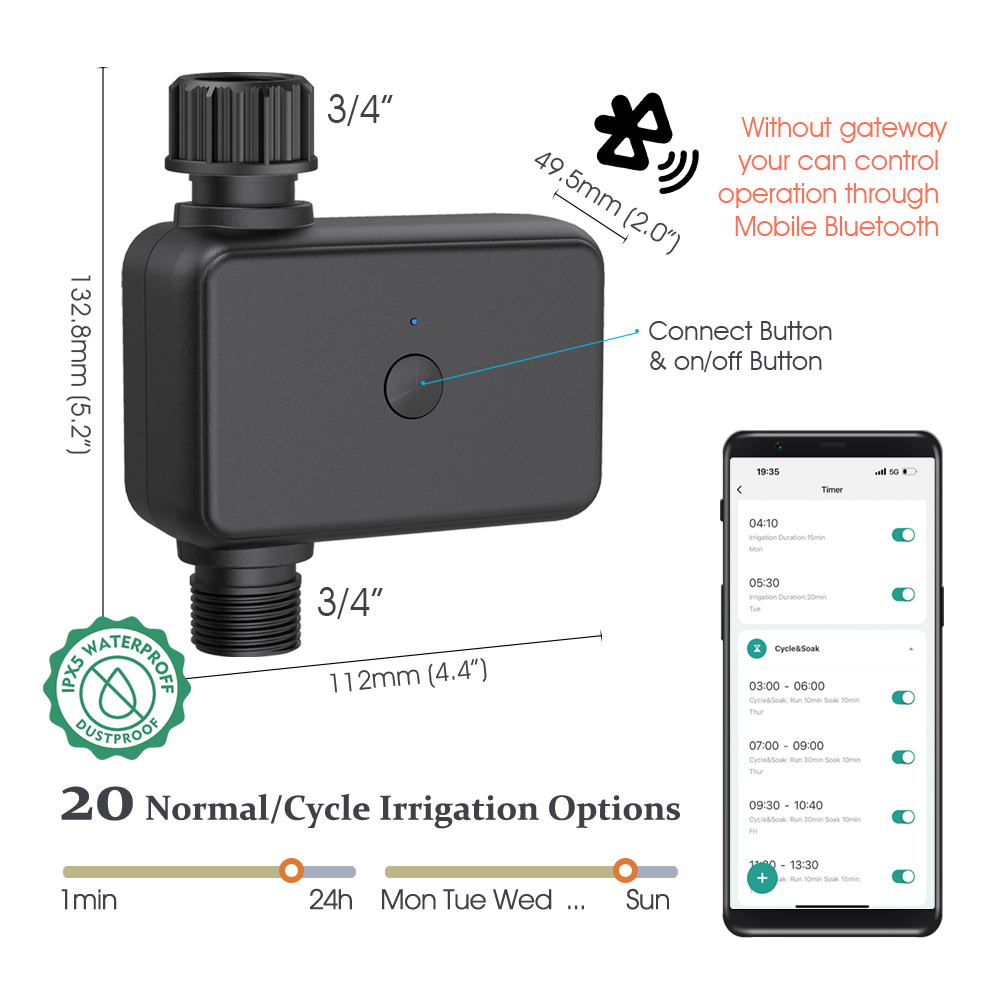 Set Irigasi Pengatur Waktu Sal - Smart Garden Nursery ulasan dan harga
