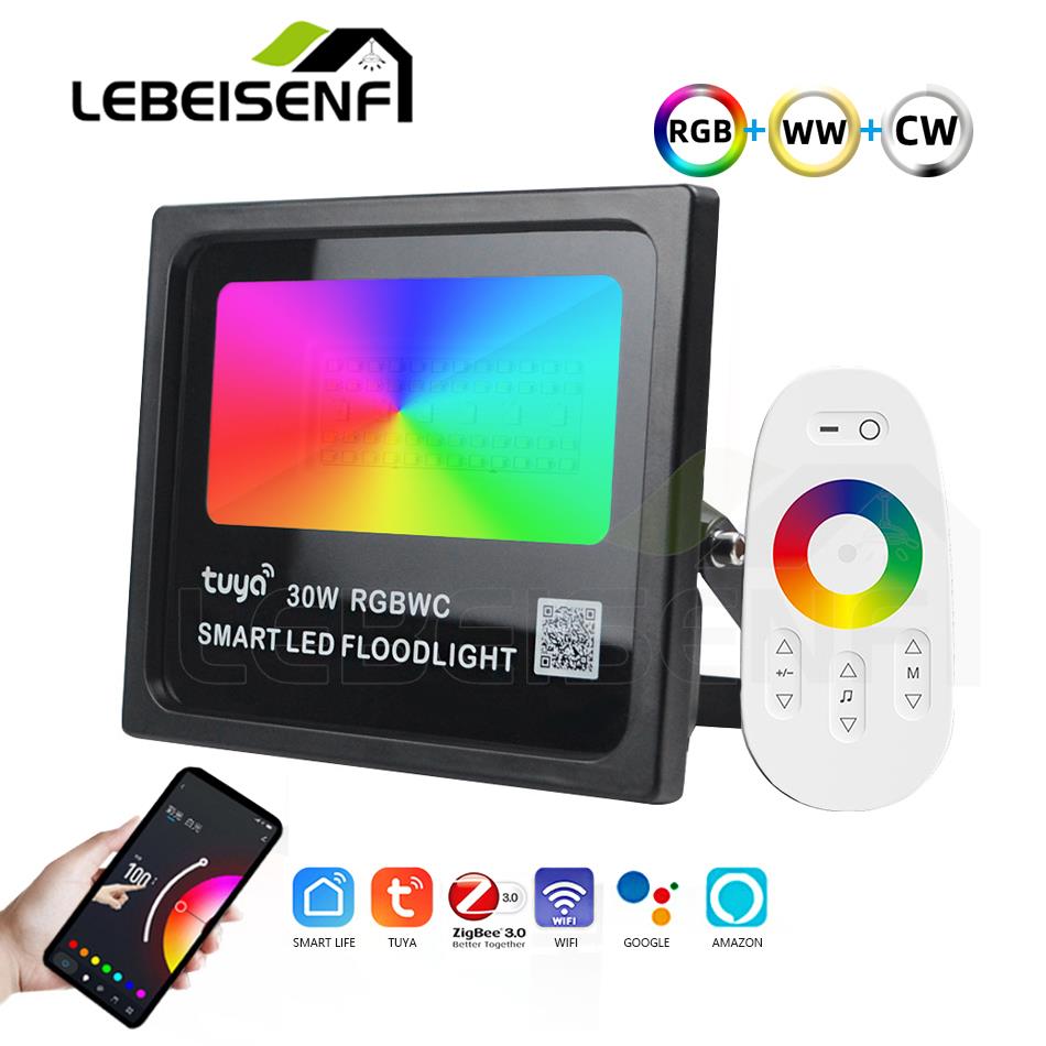 Lampu Sorot Luar Ruangan LED T - Smart Zigbee Garden Light ulasan dan harga