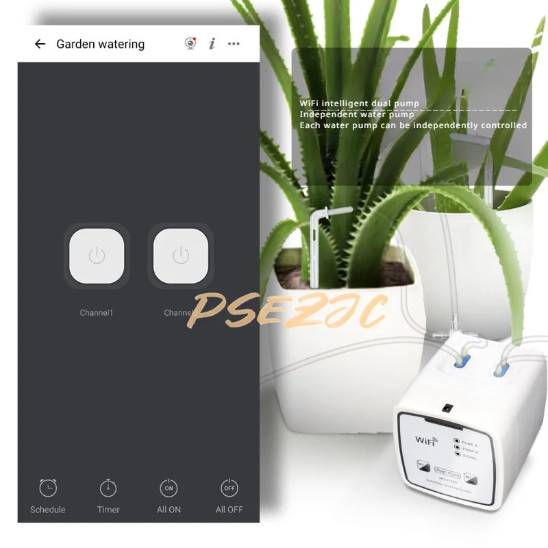 Ponsel Remote Control WIFI cer - Smart Garden Watering Can ulasan dan harga