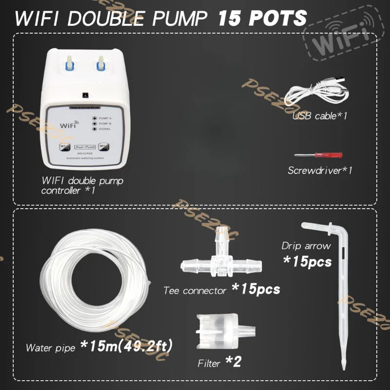 Ponsel Remote Control WIFI cer - Smart Garden Watering Can ulasan dan harga