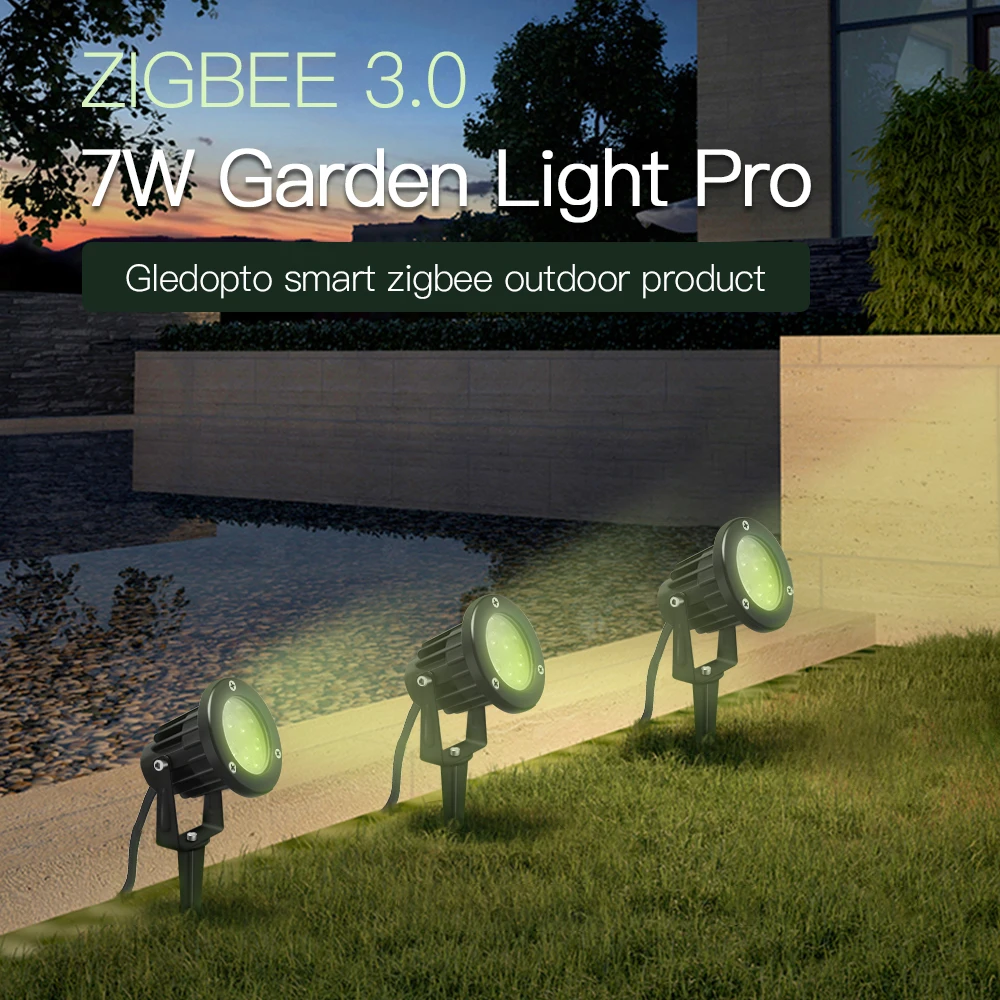 GLEDOPTO Zigbee 3.0 Lampu Lonj - Smart Zigbee Garden Light ulasan dan harga