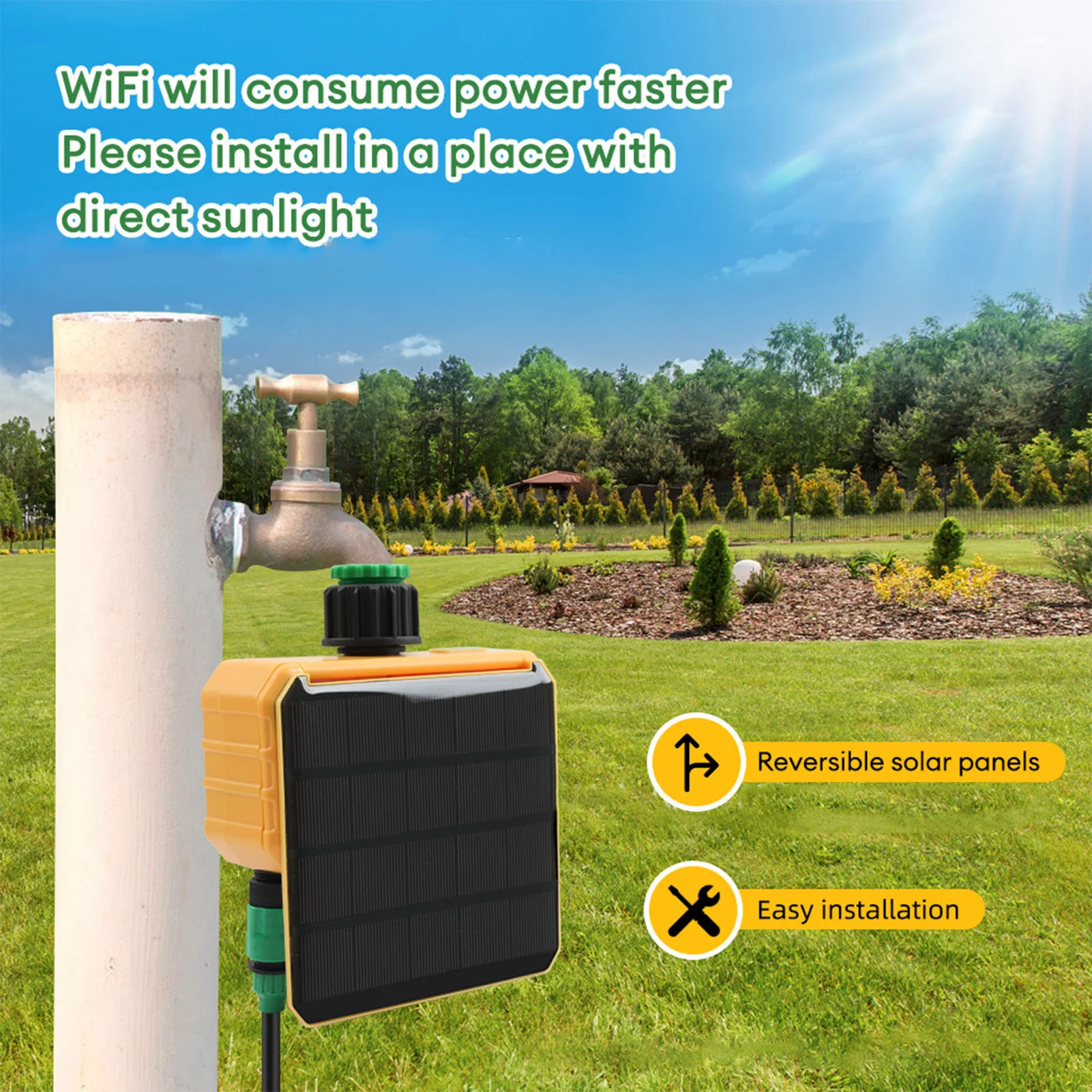 Timer Irigasi Cerdas WiFi Tena - Gardena Smart Irrigation Control ulasan dan harga