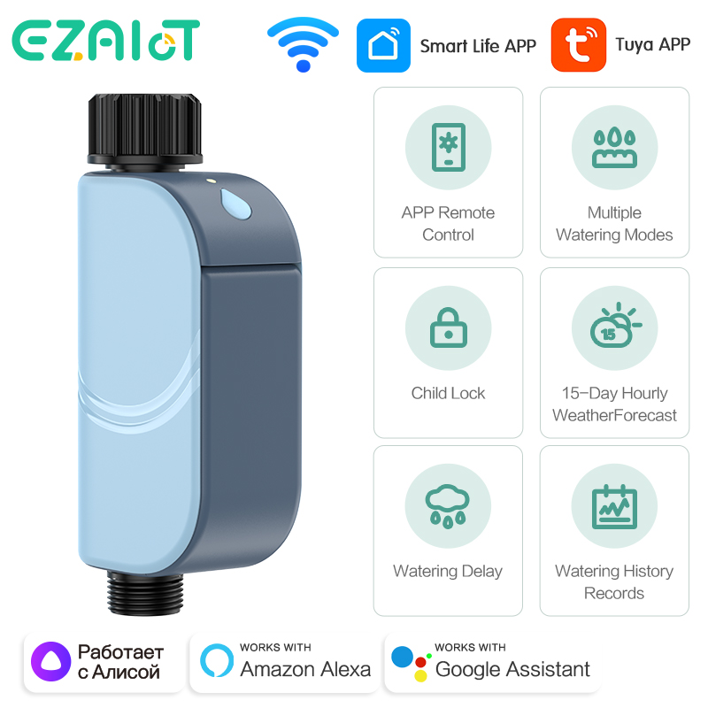 Smart Tuya WIFI Pengatur Waktu - Smart Garden Nursery ulasan dan harga